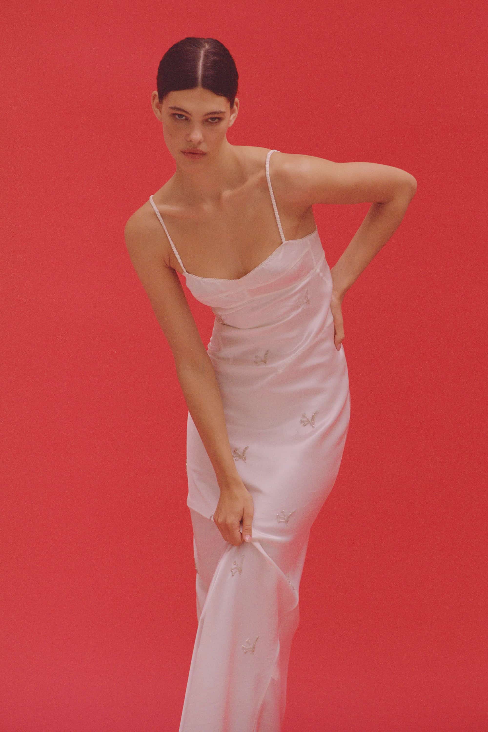 Maxi Beaded Waterlily dress - Image 5