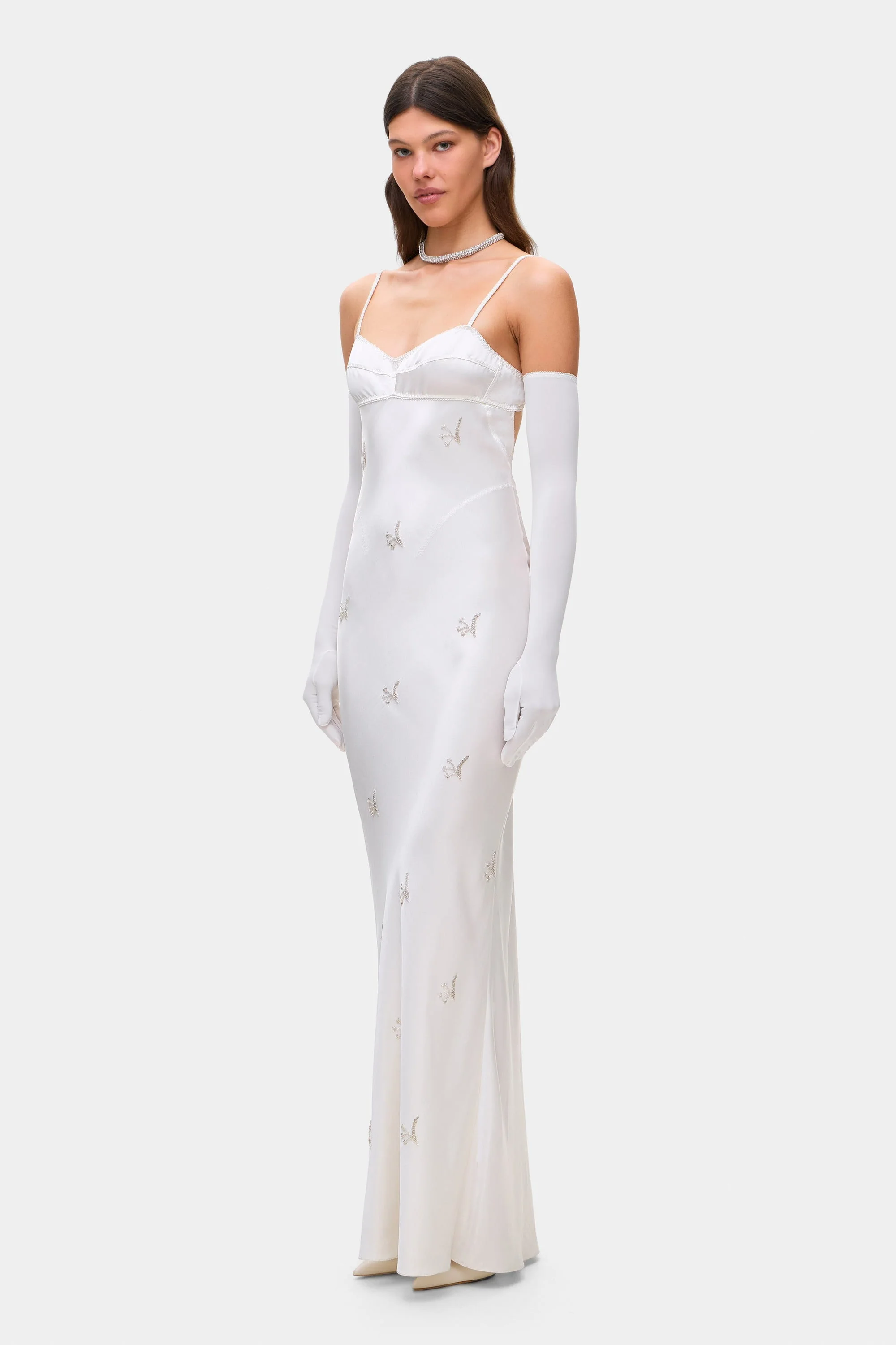 Maxi Beaded Waterlily dress - Image 6